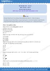 Đề thi học kì 1 Toán 10 Chân trời sáng tạo - Đề số 5